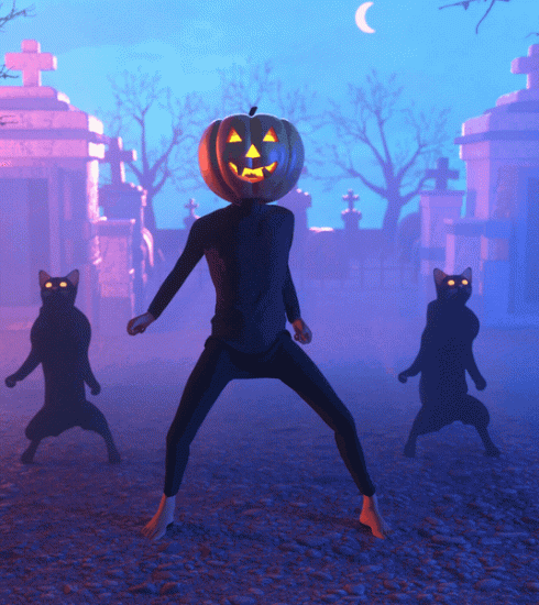animated halloween